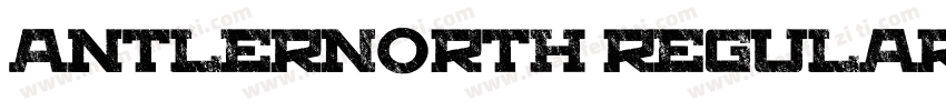 AntlerNorth Regular字体转换